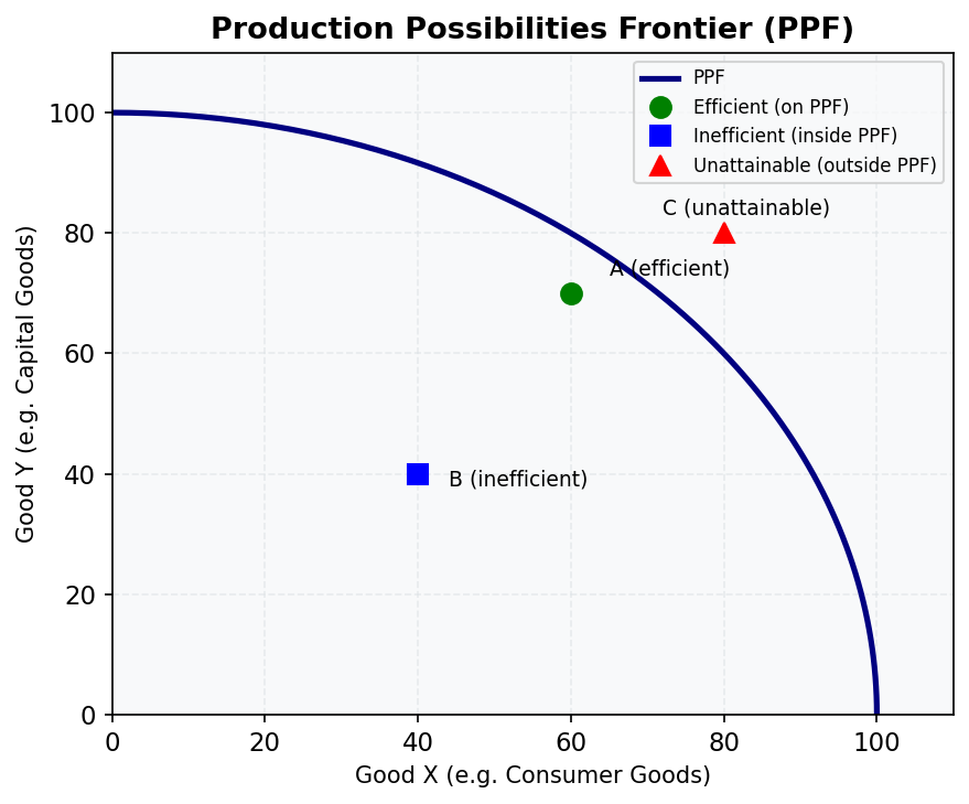Production Possibilities Frontier